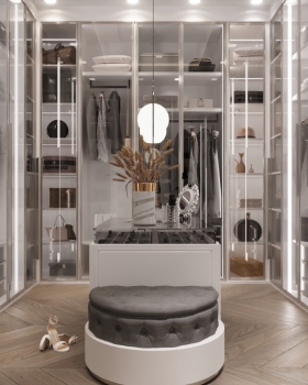 新古典更衣室室内设计