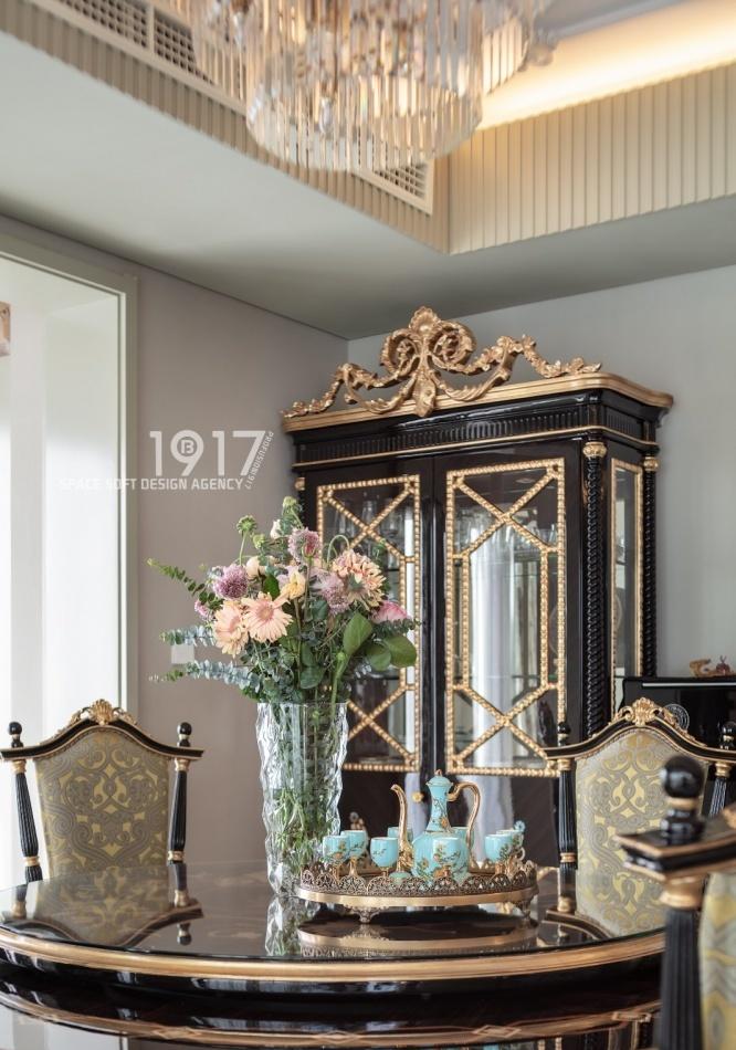 缤纷1917软装丨平层丨优雅新古典，把贵族范儿带入家中-12