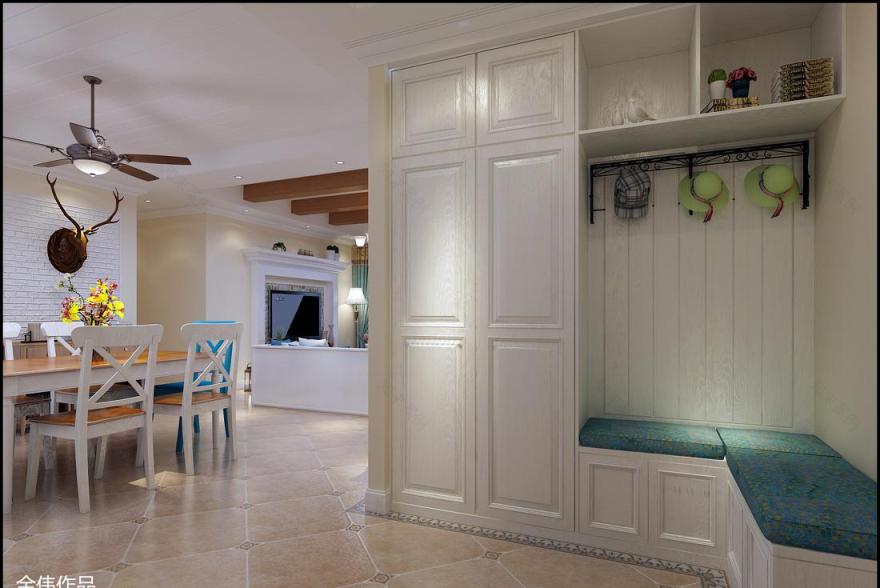 中央大道田园美式混搭设计-6