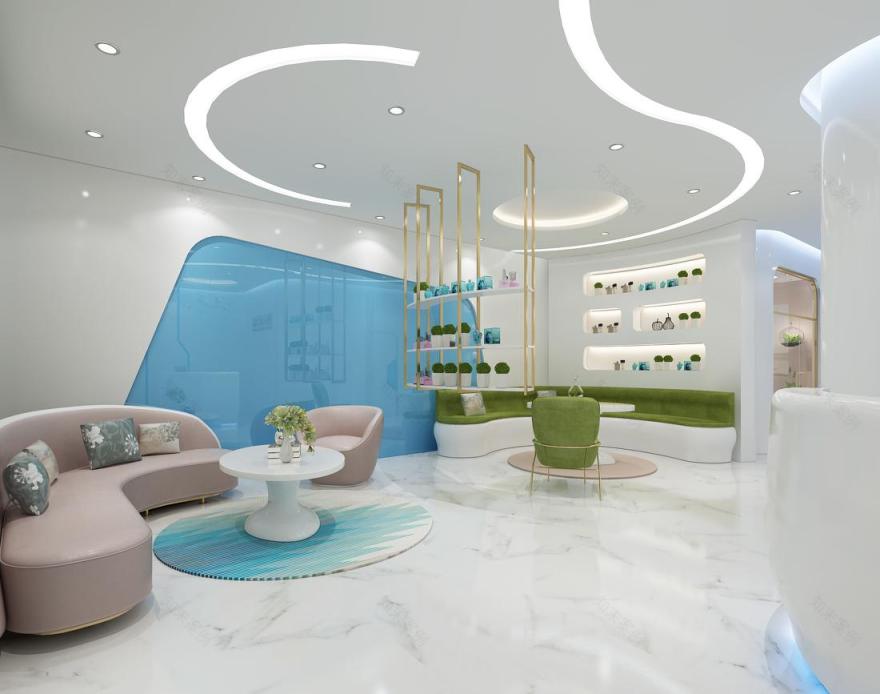 科技美容院-- 天隽海 | 现代简约风格中的科技温馨-3