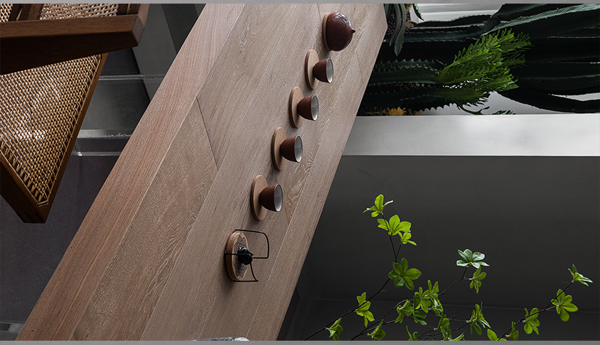 彩虹郦城 · 李斌的 165㎡现代住宅空间设计丨中国咸阳丨西安恩集建筑空间艺术有限公司-17