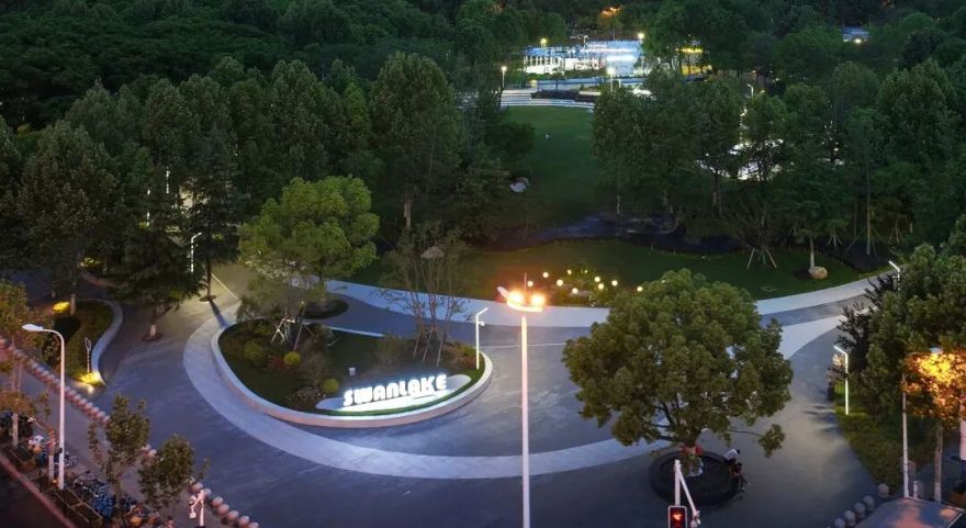 唤醒自然,天鹅重现—城市里的治愈系游园|园科作品-27