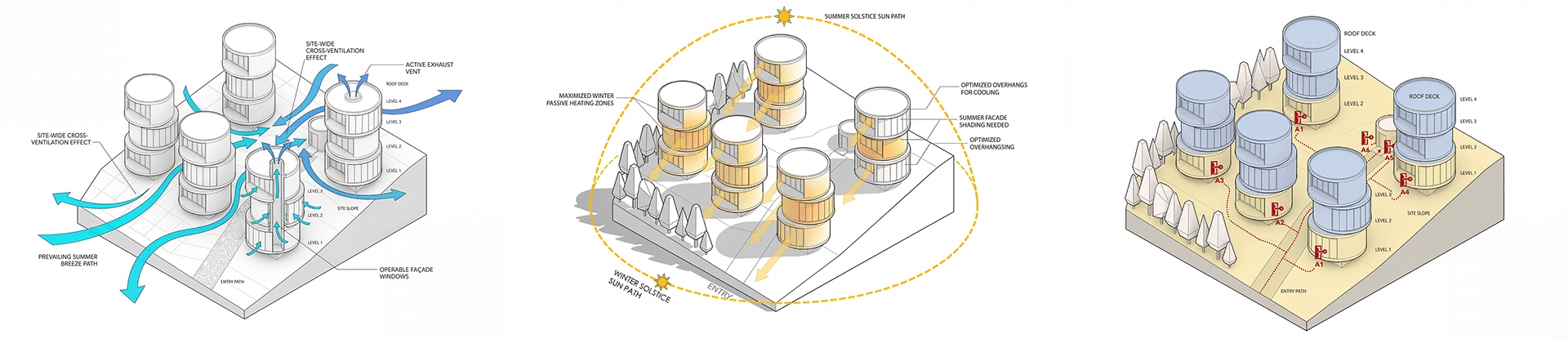 CYLINDER HOUSES | Modular Living Concept-14