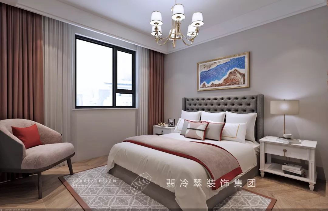 洛阳大曌国际美式轻奢家居设计,温馨雅致生活空间-125