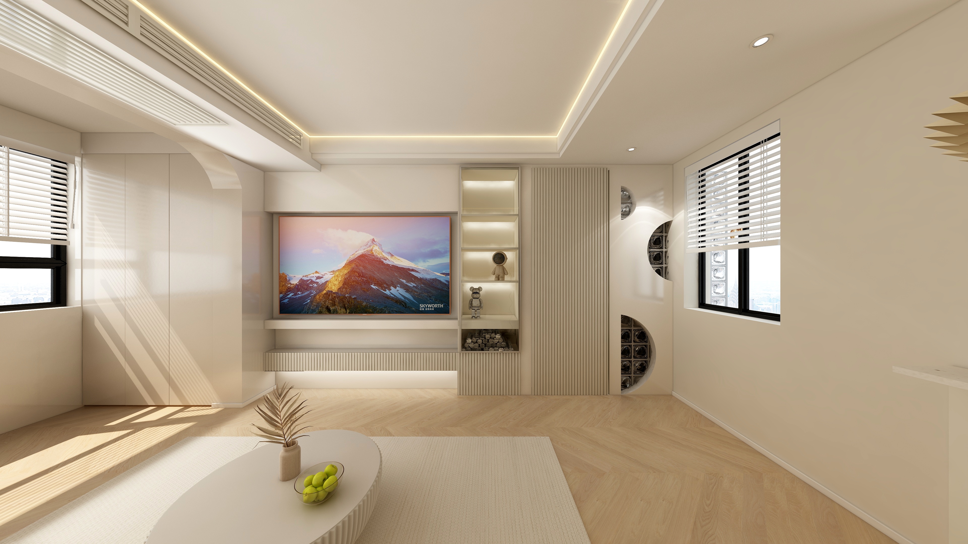 60M²原木奶油风两居丨中国上海-7