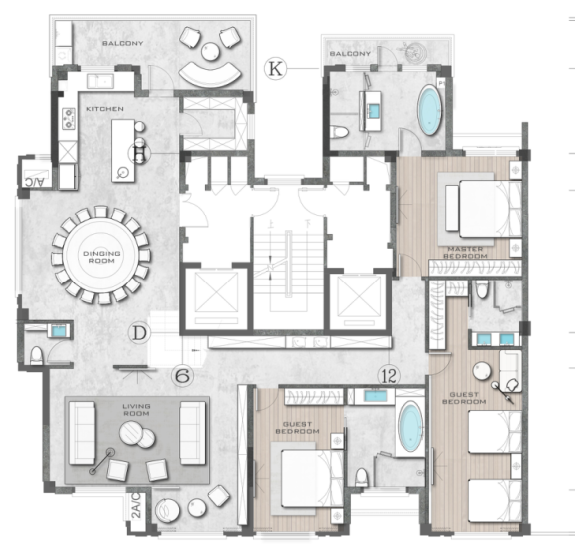 象山民宿、税务局大厅改造等——17 级室内设计优秀作品展示-32