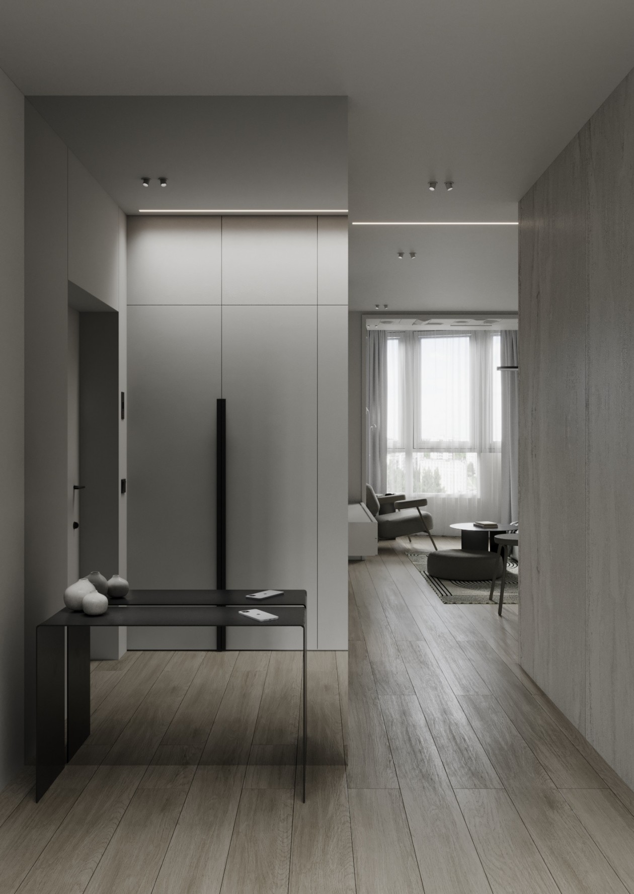 灰色系空间设计-2