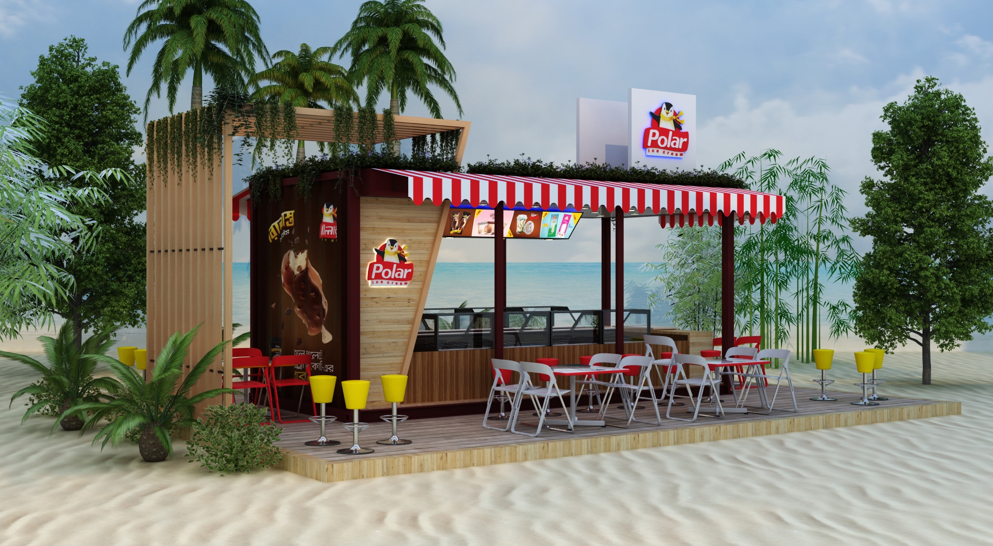 Polar Ice Cream Cafe - Cox's Bazar Sea Beach-12