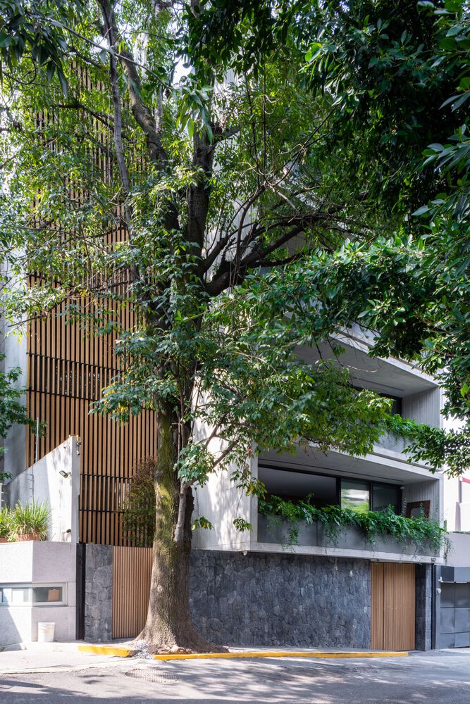 墨西哥垂直住宅楼 AN 867丨CRB Arquitectos-27