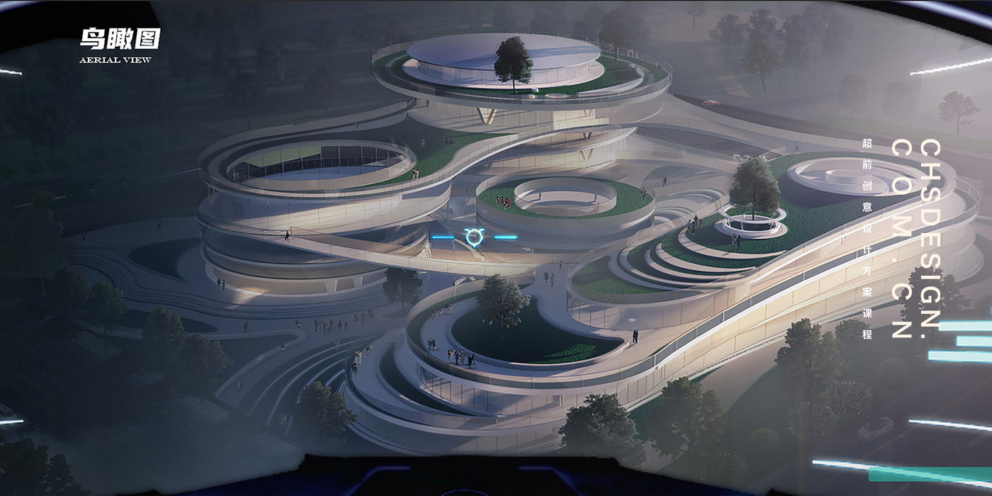 “青·舟 QZ”图书馆概念设计方案丨CHS ARCHITECTURE-18