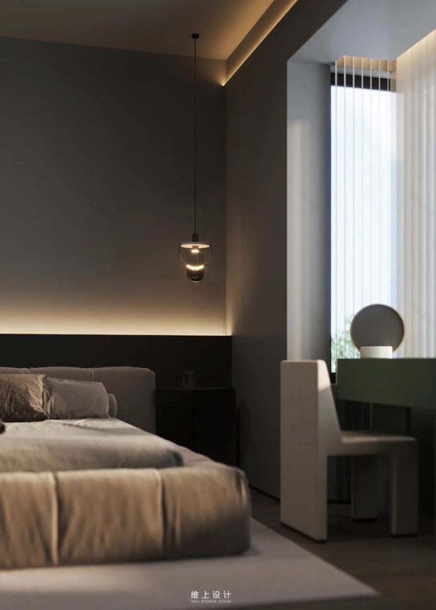 暗调高级质感私宅丨中国福州丨维上设计-0