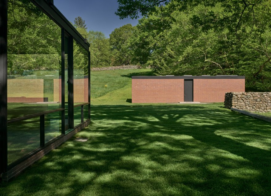 Philip Johnson's Glass House 附属建筑修复丨美国康涅狄格丨Mark Stoner 等-3