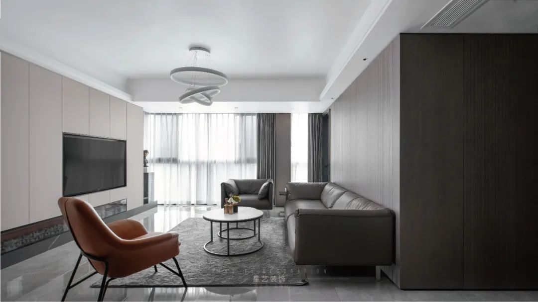 广州富力院士庭·朔现代简约风新居,生活与艺术的完美融合-12