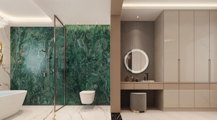 亚泰山语湖 · 简约质朴高雅住宅设计-21