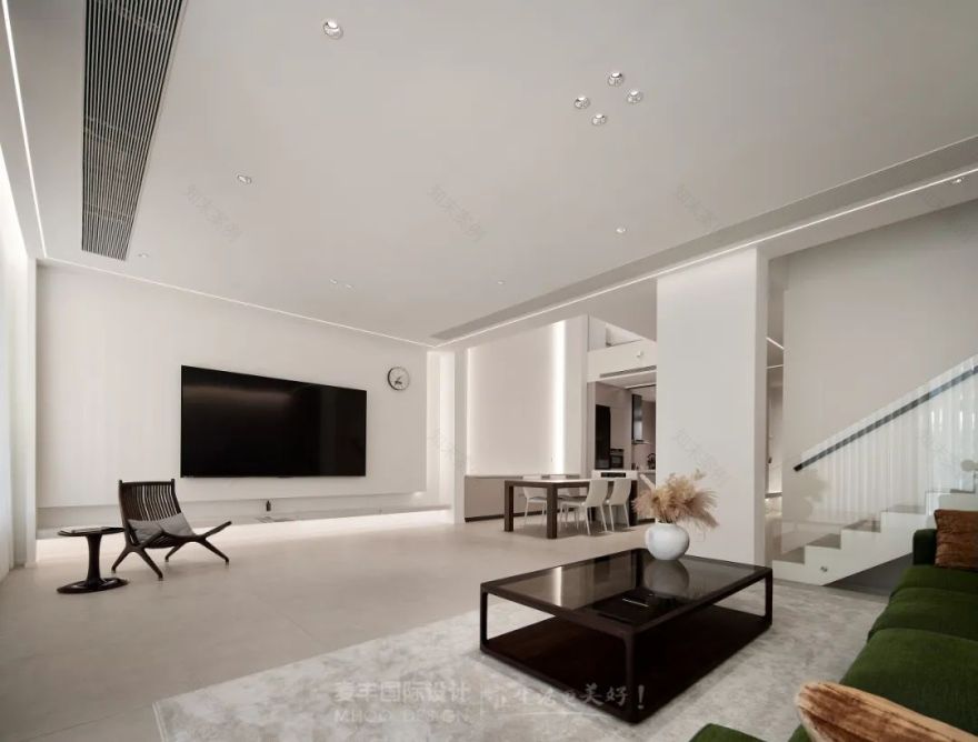 MHOO|新湖菲林500㎡极简风:空境之美,力量的克制-18