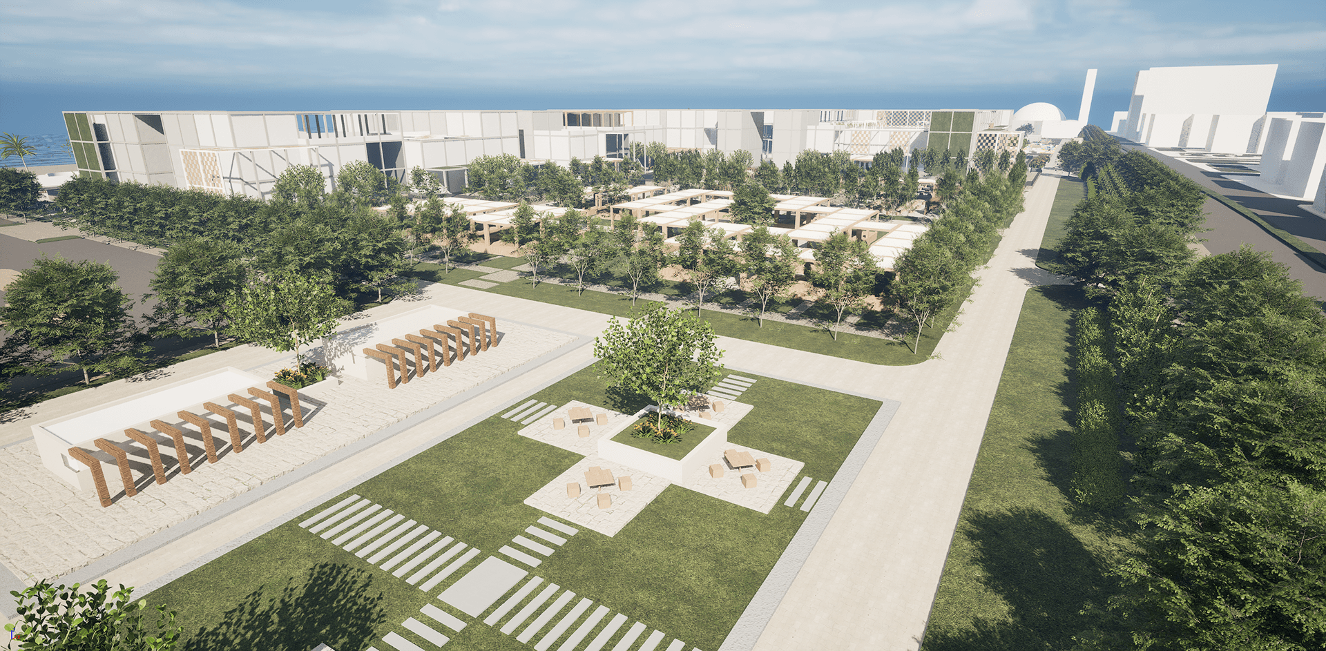 Shofha Ahla 社区中心毕业项目丨艾斯尤特大学工程学院住房建筑与城市发展系-33