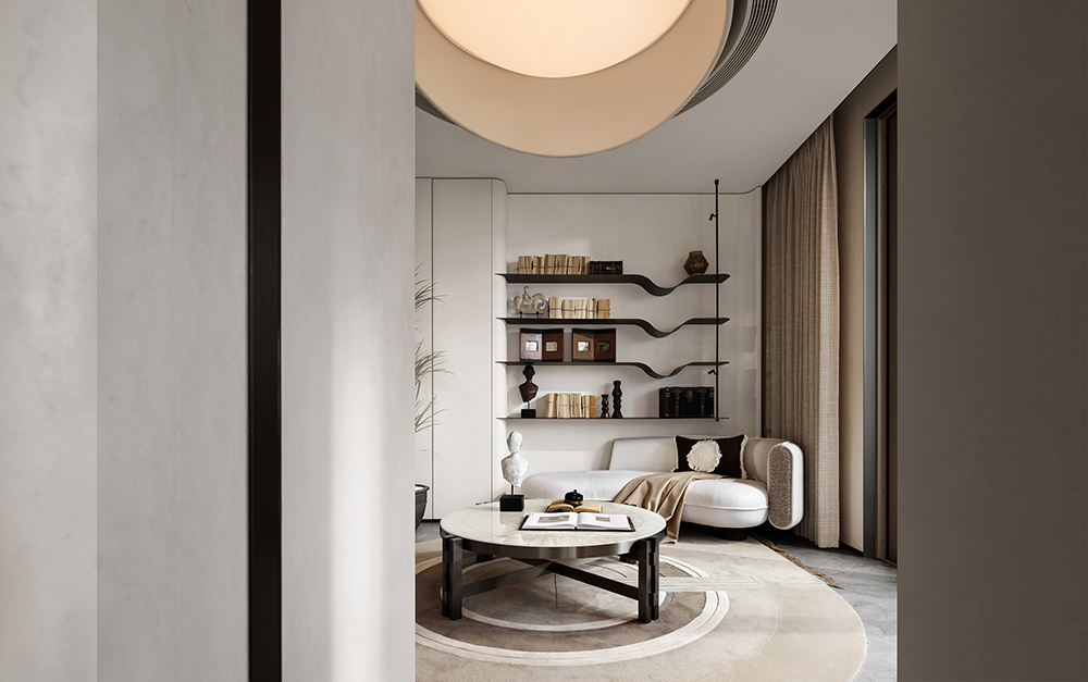 海口万华江东麓岛云溪岛二期上叠别墅样板间丨中国海口丨深圳市盘石室内设计有限公司-21