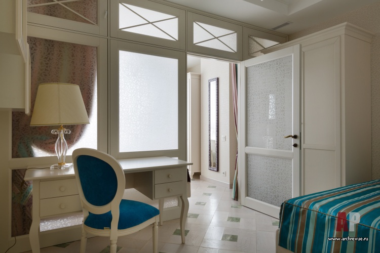 莫斯科中心家庭临时居住的新古典风白色公寓设计丨俄罗斯莫斯科丨库勒金娜·奥尔加,伊万诺娃·叶卡捷琳娜-31