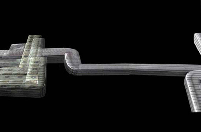 视觉艺术建筑 | Gianluca Milesi 的视频图形建筑-18