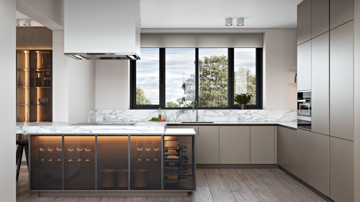 270㎡简约风公寓设计 既舒适又大气-4