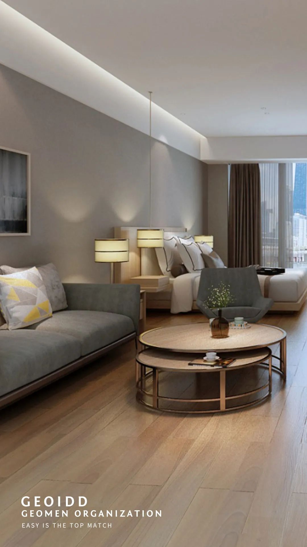 福州滨江假日酒店，现代简约的商业空间设计-16