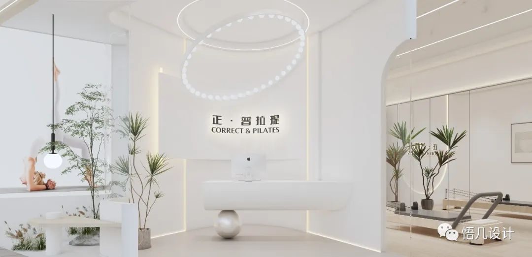 奶油系运动空间 · 温柔治愈的普拉提场馆设计丨中国深圳丨悟几设计-12