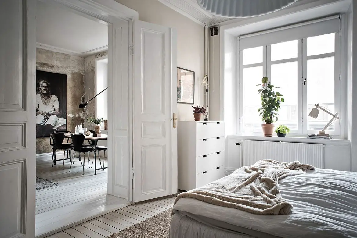 85 平米公寓大胆尝试 | 原始墙壁的魅力-15