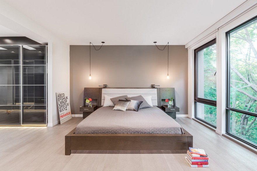 多伦多 1960 年代侧裂住宅的现代改造-14