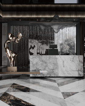 Luxury Reception Design - ASEBE Hotel
