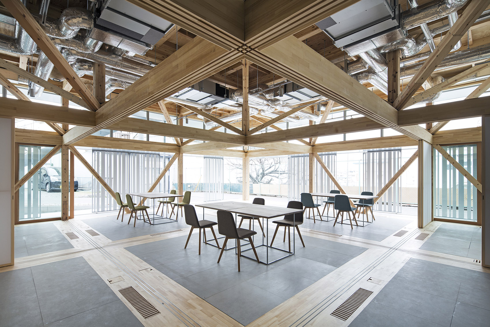 百变空间 & 工厂改造的多功能社区中心，日本 / Aki Hamada Architects-80