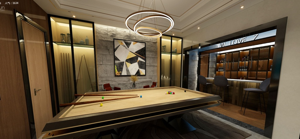 
上饶恒大翡翠华庭-现代构成简奢 -2