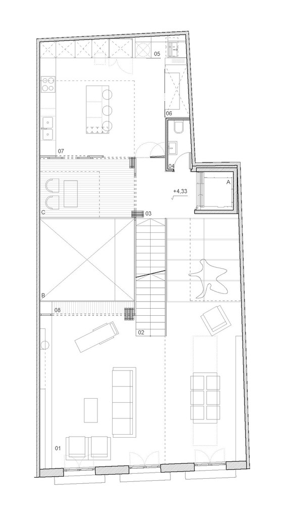 CM4 Arquitectos 打造塞维利亚私人住宅设计-22