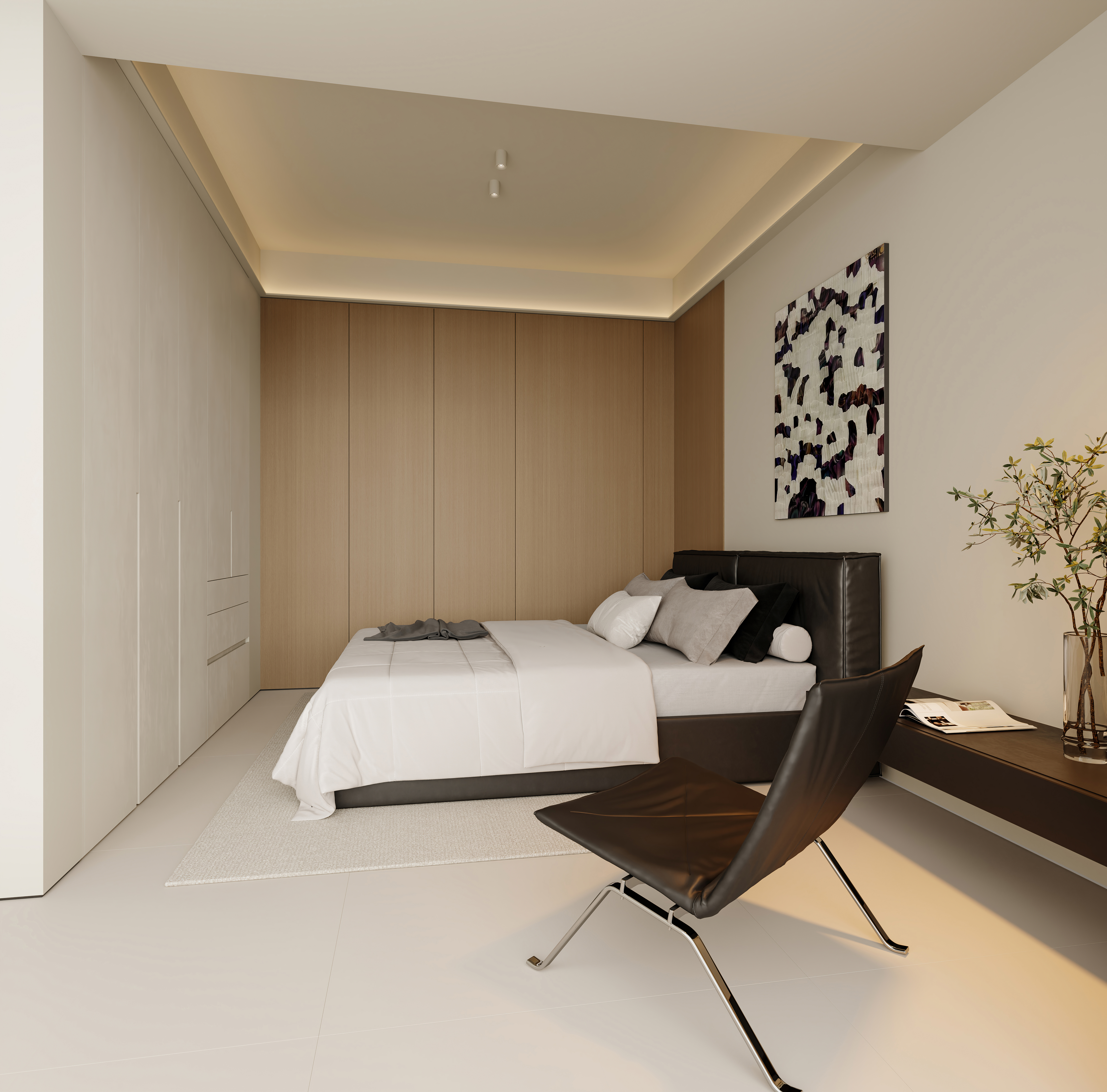 意式极简家装渲染-7