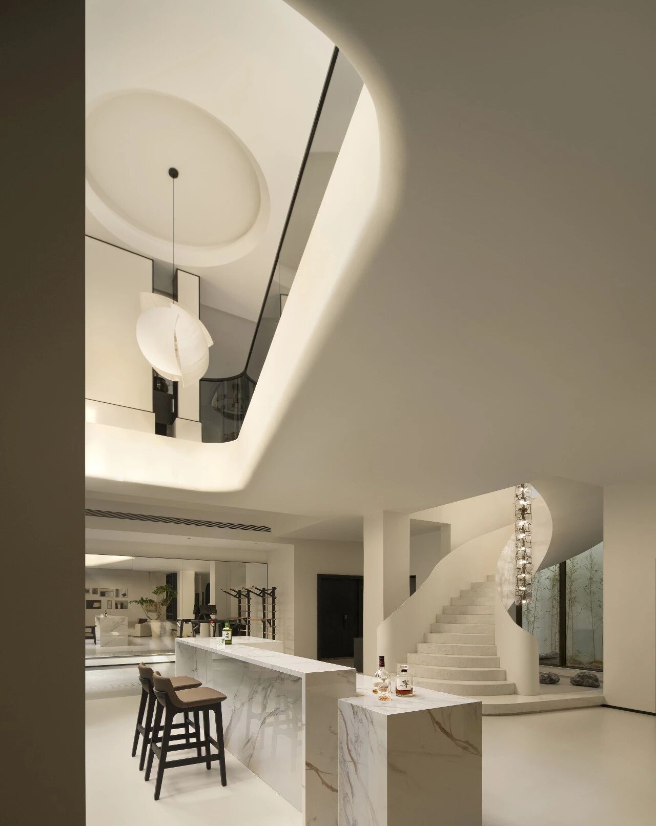 湖南长沙天麓别墅私宅丨中国长沙丨山乙山合-40