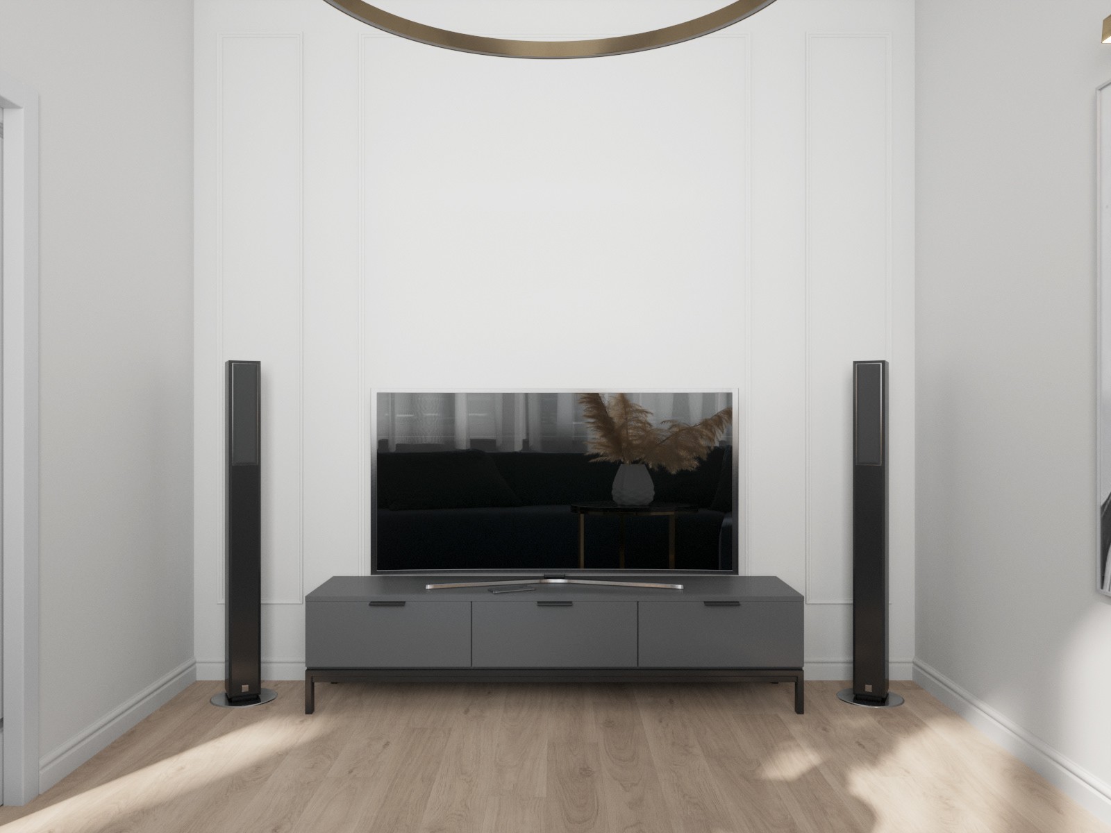 圣彼得堡 58 平米现代小公寓 | 精致简约的艺术空间-1