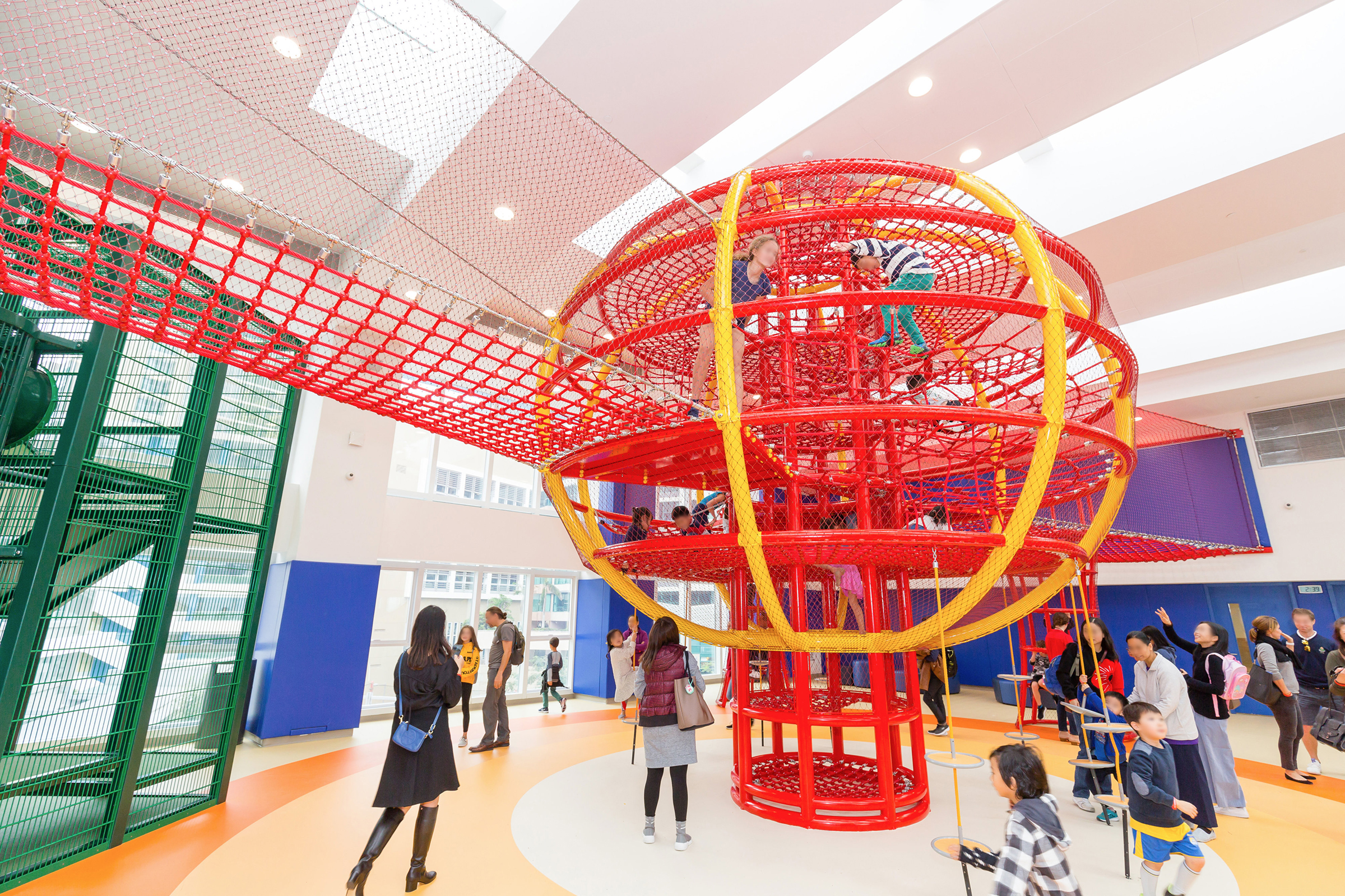 香港国际小学新校舍巨型灯笼游乐场丨中国香港-11