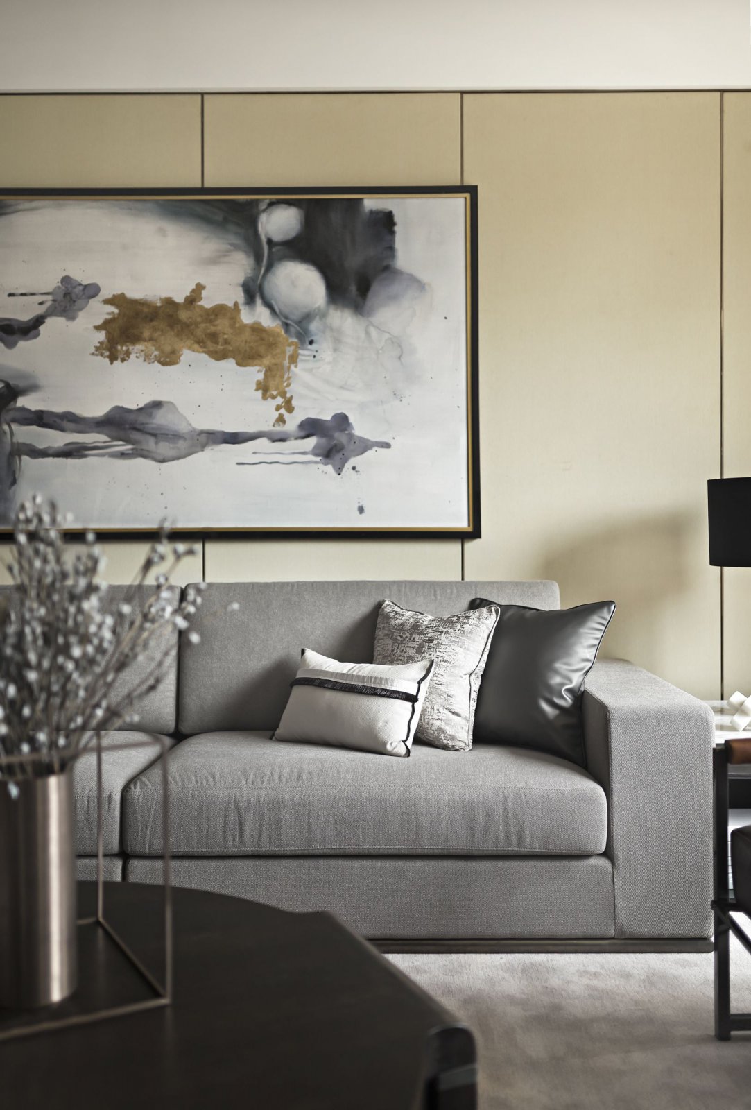 东莞恒大华府轻奢现代样板间-3