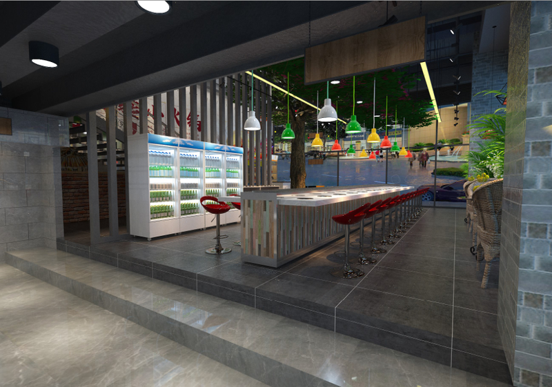 深圳光明餐厅装修 光明餐馆装修 光明餐饮店装修设计装饰公司-8