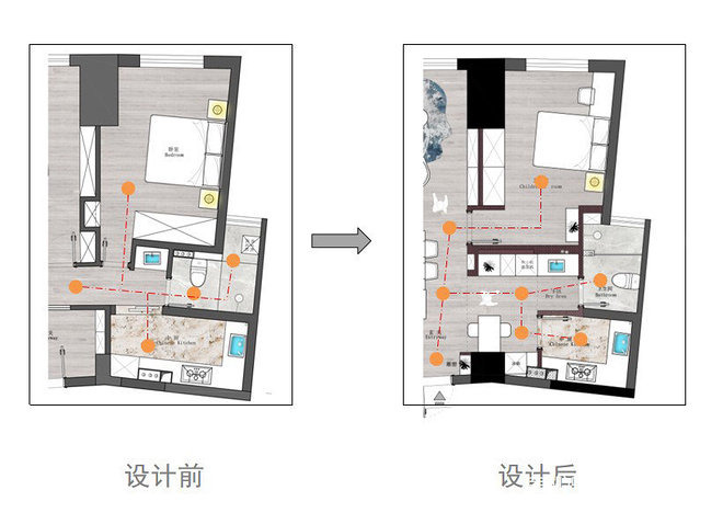 四居及以上120平米装修案例丨鸿鹄设计-19