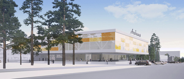 新西伯利亚阿卡德莫尔科“学院”文化宫建筑外壳设计竞赛项目丨俄罗斯新西伯利亚丨参赛团队众多,如Станислав Вергасов等-19