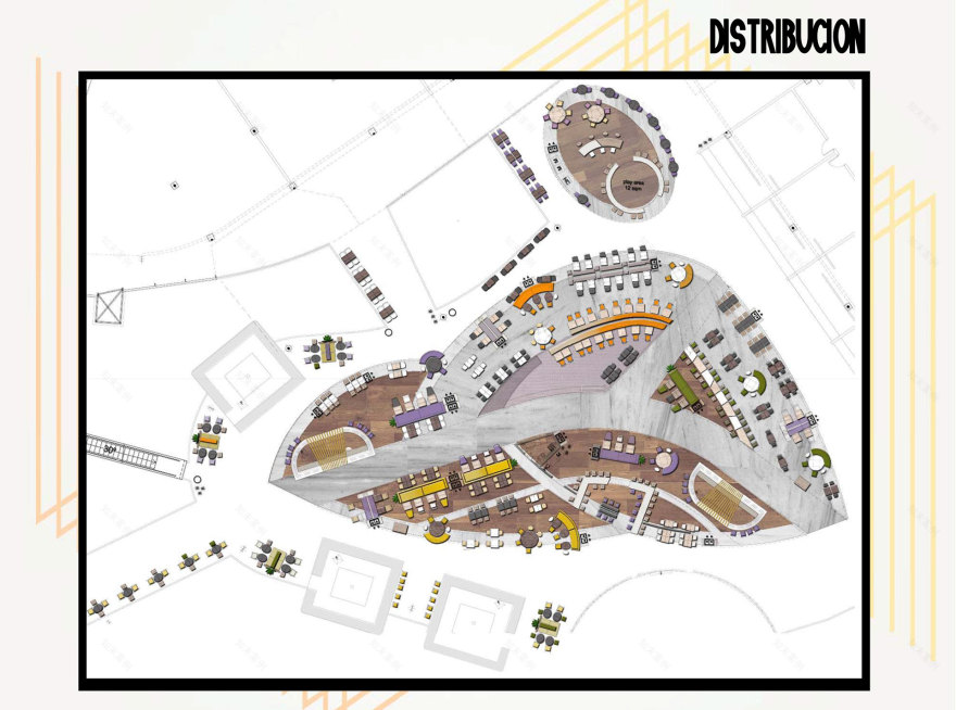 商业中心公共区域空间设计丨Ignacio García de Vinuesa工作室室内设计团队-2