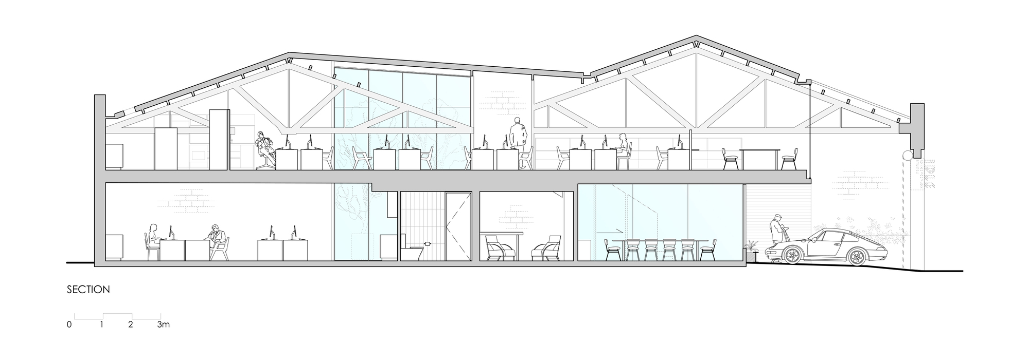 原生态仓库的现代重生——Idle Architecture Studio 办公室设计-4