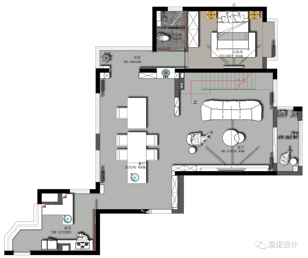 黑白之间·台州置信原墅现代风设计丨中国台州丨余荣-14