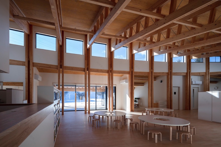 Poppins Nursery school轻井泽风越丨日本长野丨日建设计-23