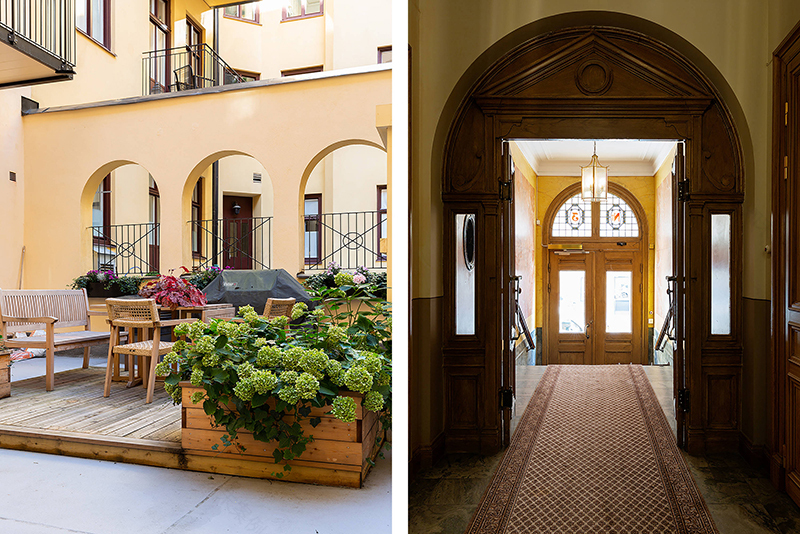 斯德哥尔摩奇妙粉色调两居室-17