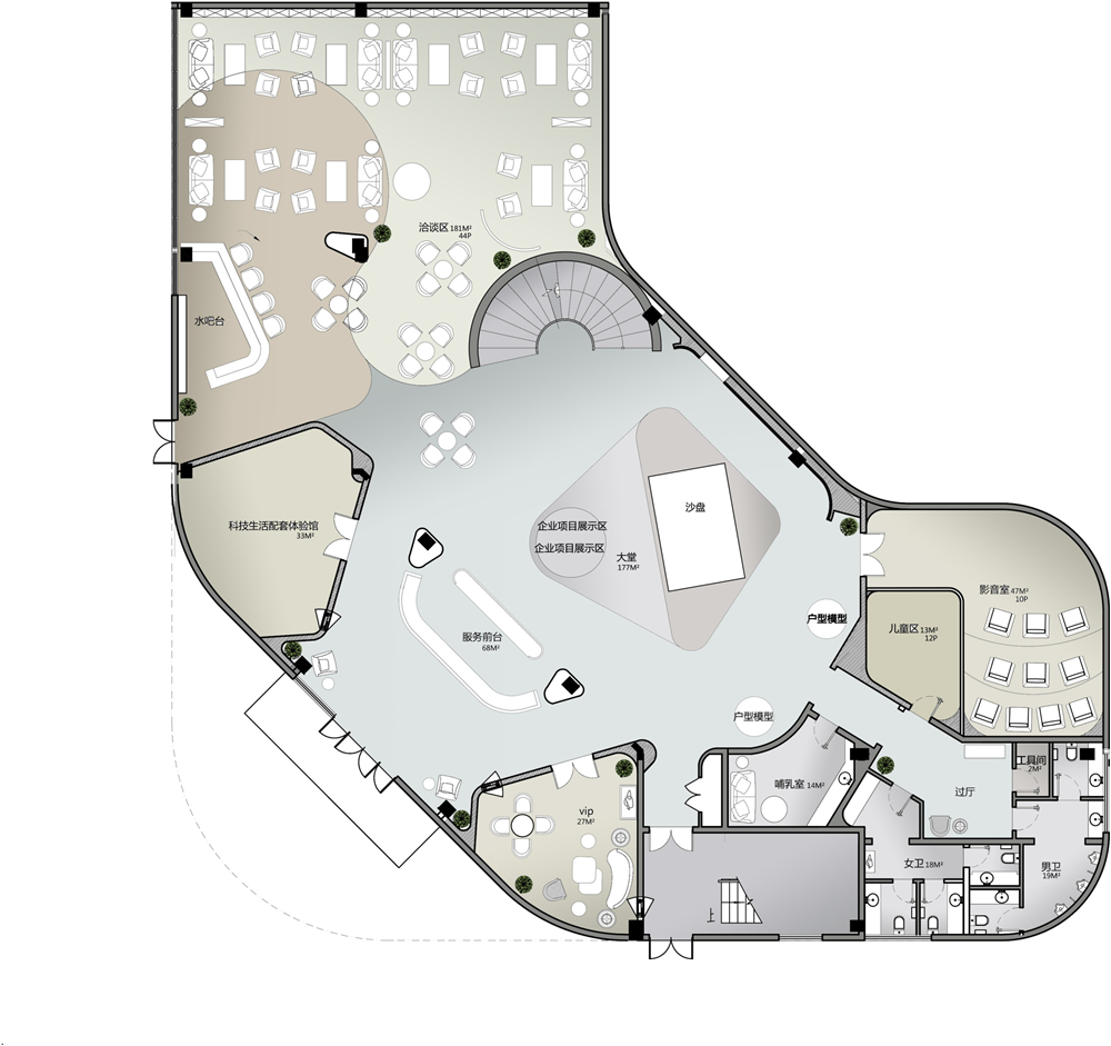 惠阳·木槿雅著地产销售中心-43