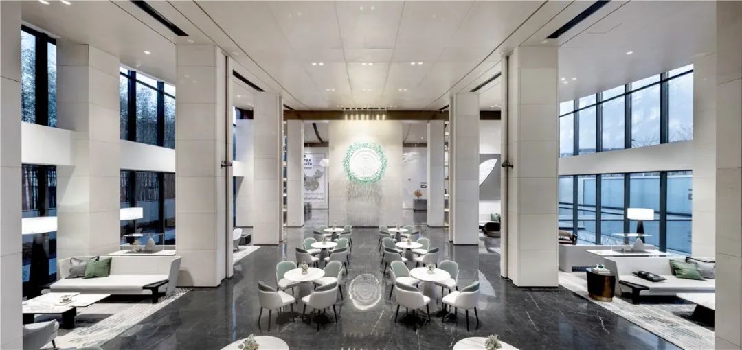 德方圆 | 扬州栖湖云庭售楼处 觅一方佳境，在此间-40