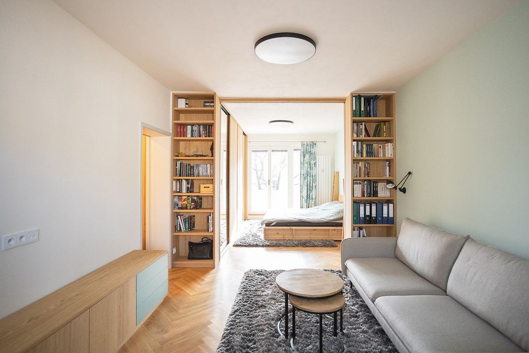 在布拉格的开放式公寓丨意大利布拉丨Artvibe Architecture-2