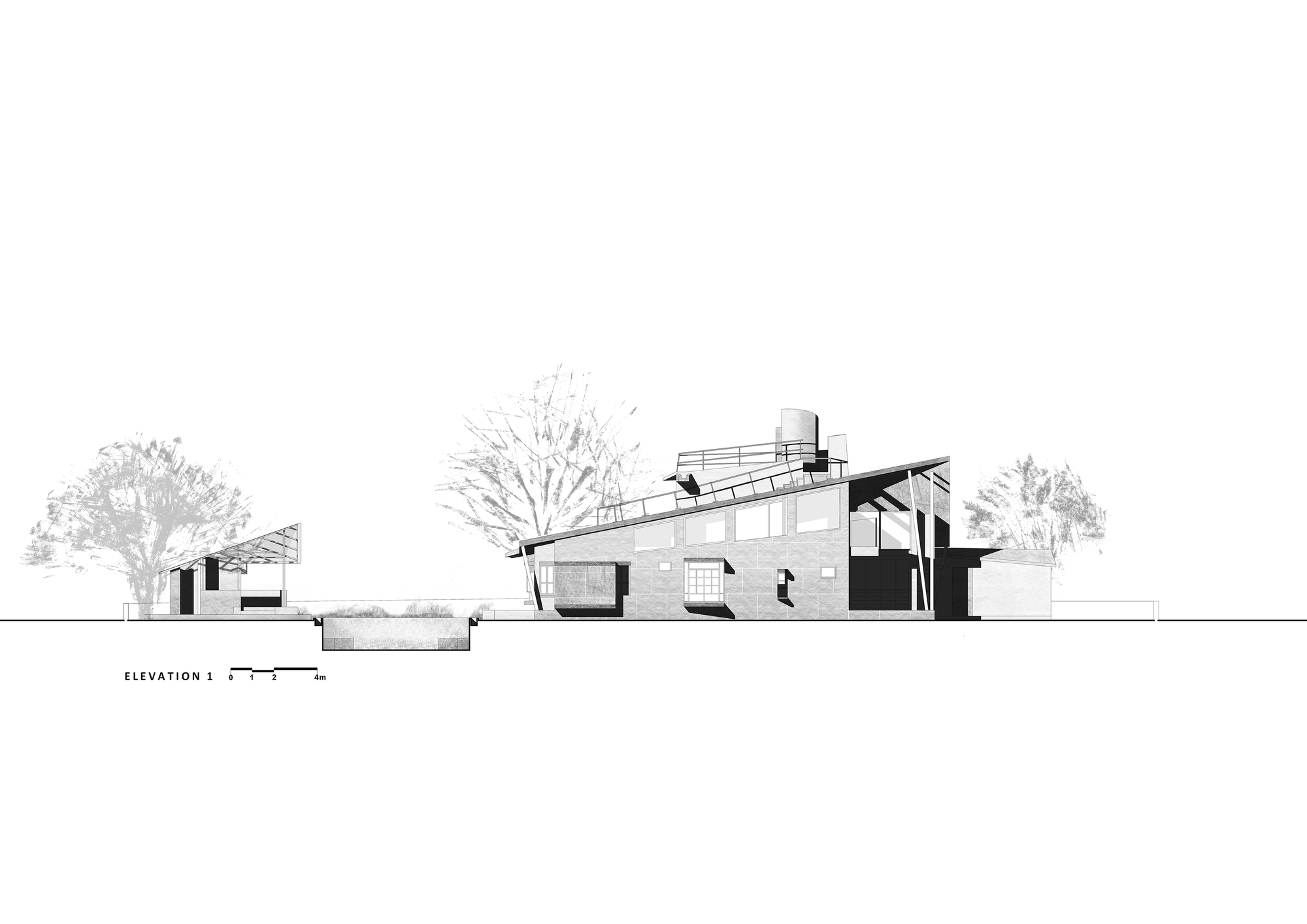 古尔莫哈尔格林斯的房子丨印度丨Studio 4000-43