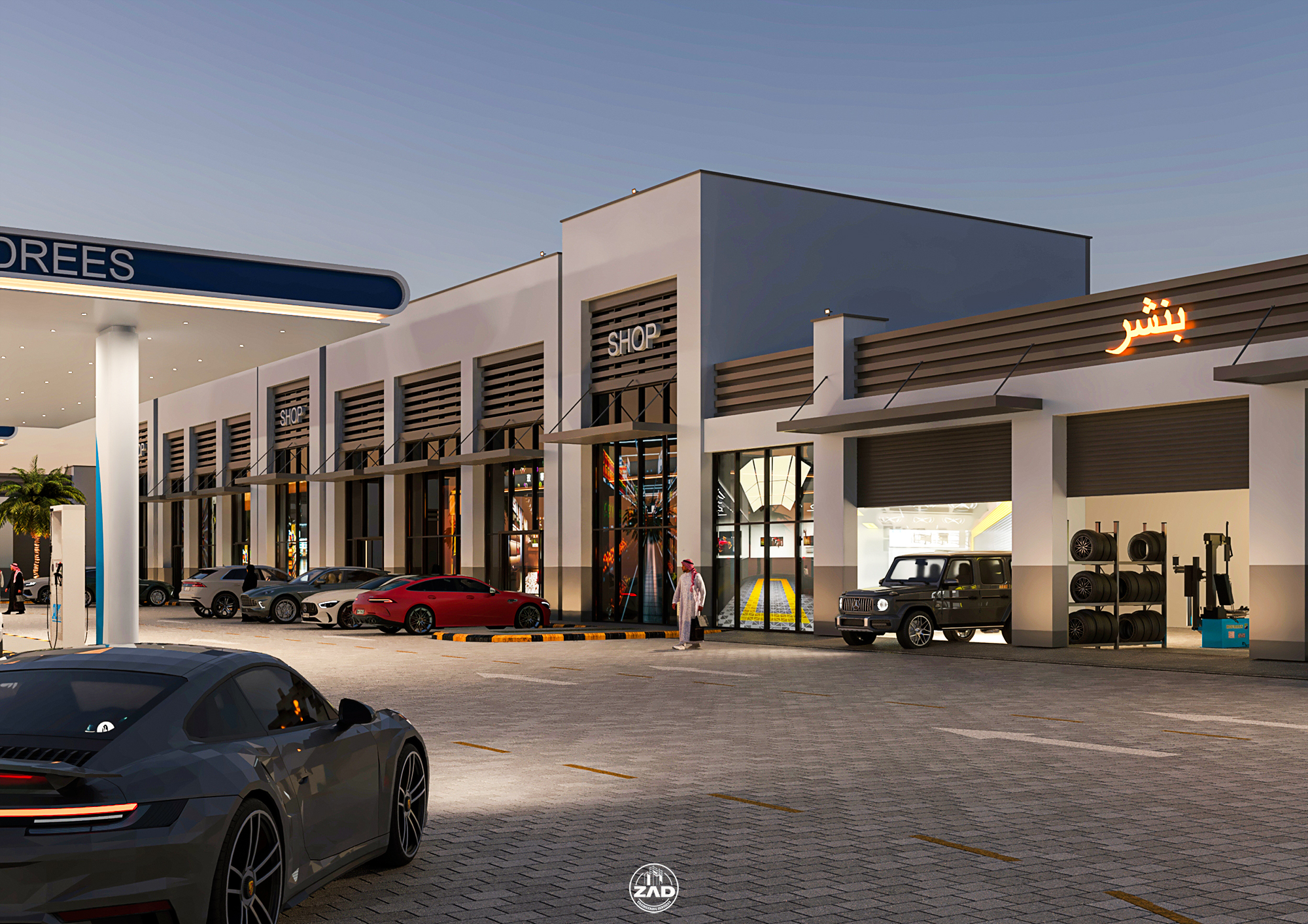 阿尔德里兹加油站 - 沙特阿拉伯丨沙特阿拉伯-8